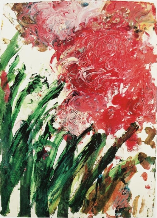 Cy Twombly Untitled 1990 acrylic