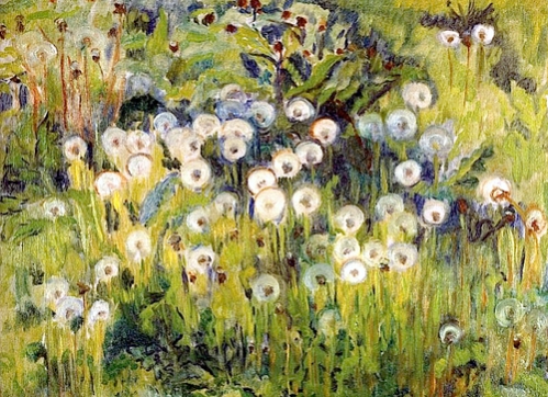 "Meadow" (1913, oil on canvas) by Mikko Oinonen