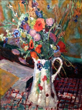"Paris Bouquet of Wild Flowers" (1923) by Pierre Bonnard