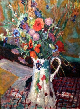 "Paris Bouquet of Wild Flowers" (1923) by Pierre Bonnard