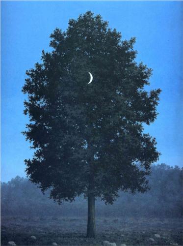 "Sixteenth of September" (1956, oil on canvas) by Rene Magritte