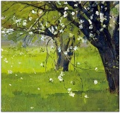 "Tree Blossoms"by Theodore Robinson